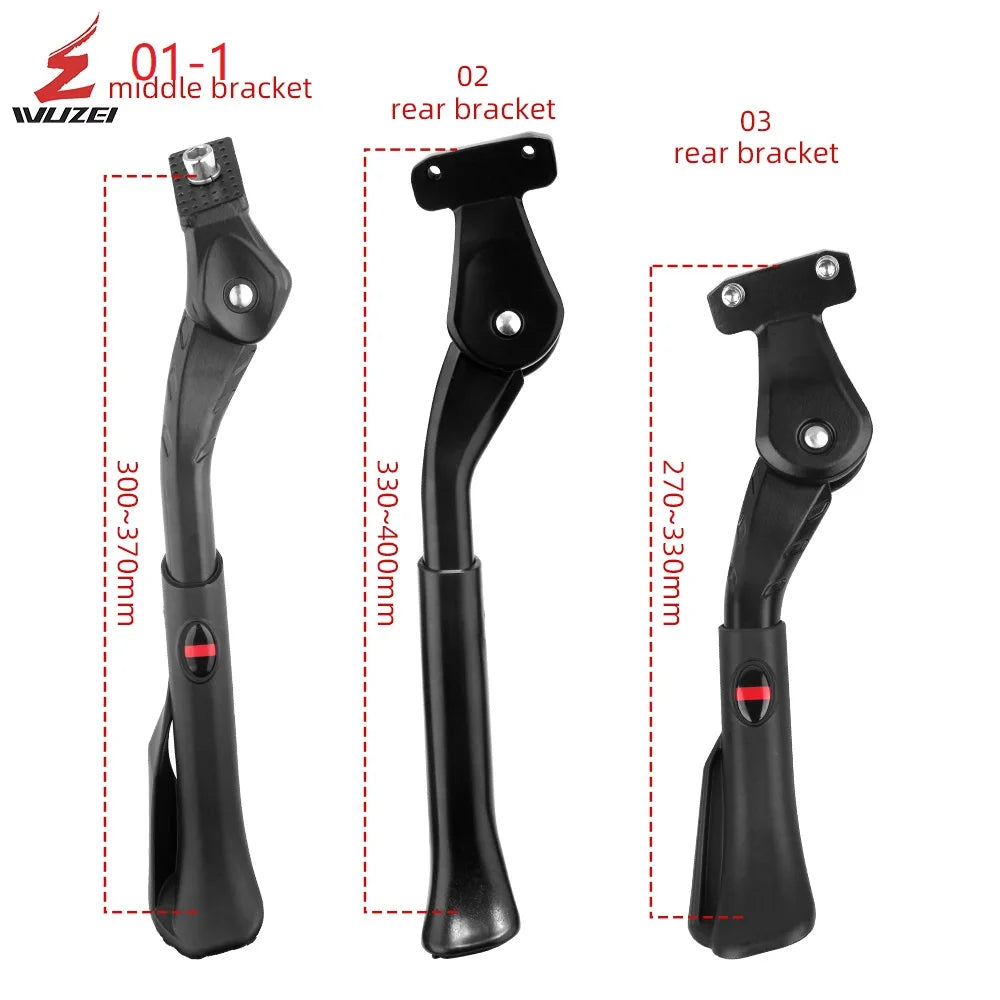 Adjustable Aluminum Bicycle Kickstand