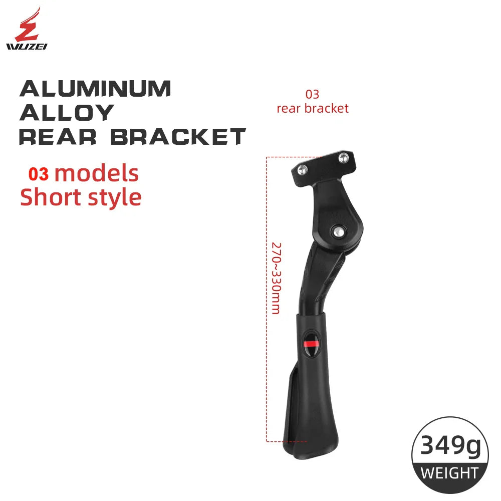 Adjustable Aluminum Bicycle Kickstand