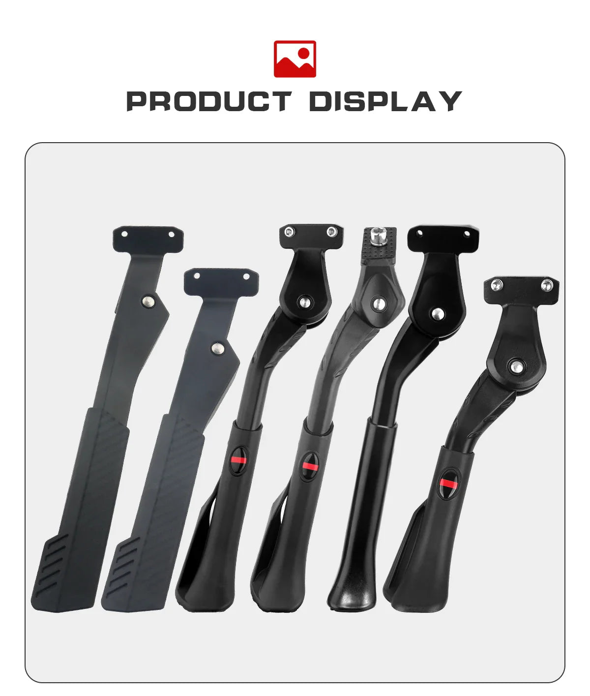 Adjustable Aluminum Bicycle Kickstand