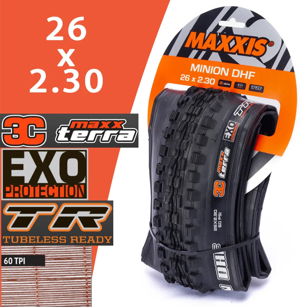 maxxis minion dhf mtb bicycle tire