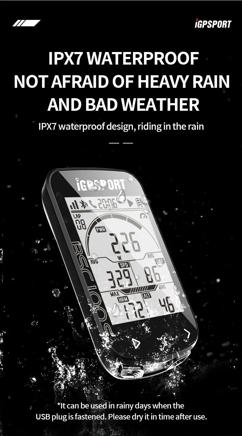 gps bike computer igpsport bsc100s