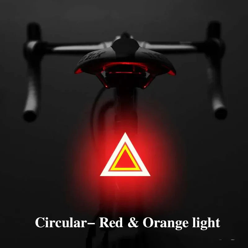 usb rechargeable led bike taillight