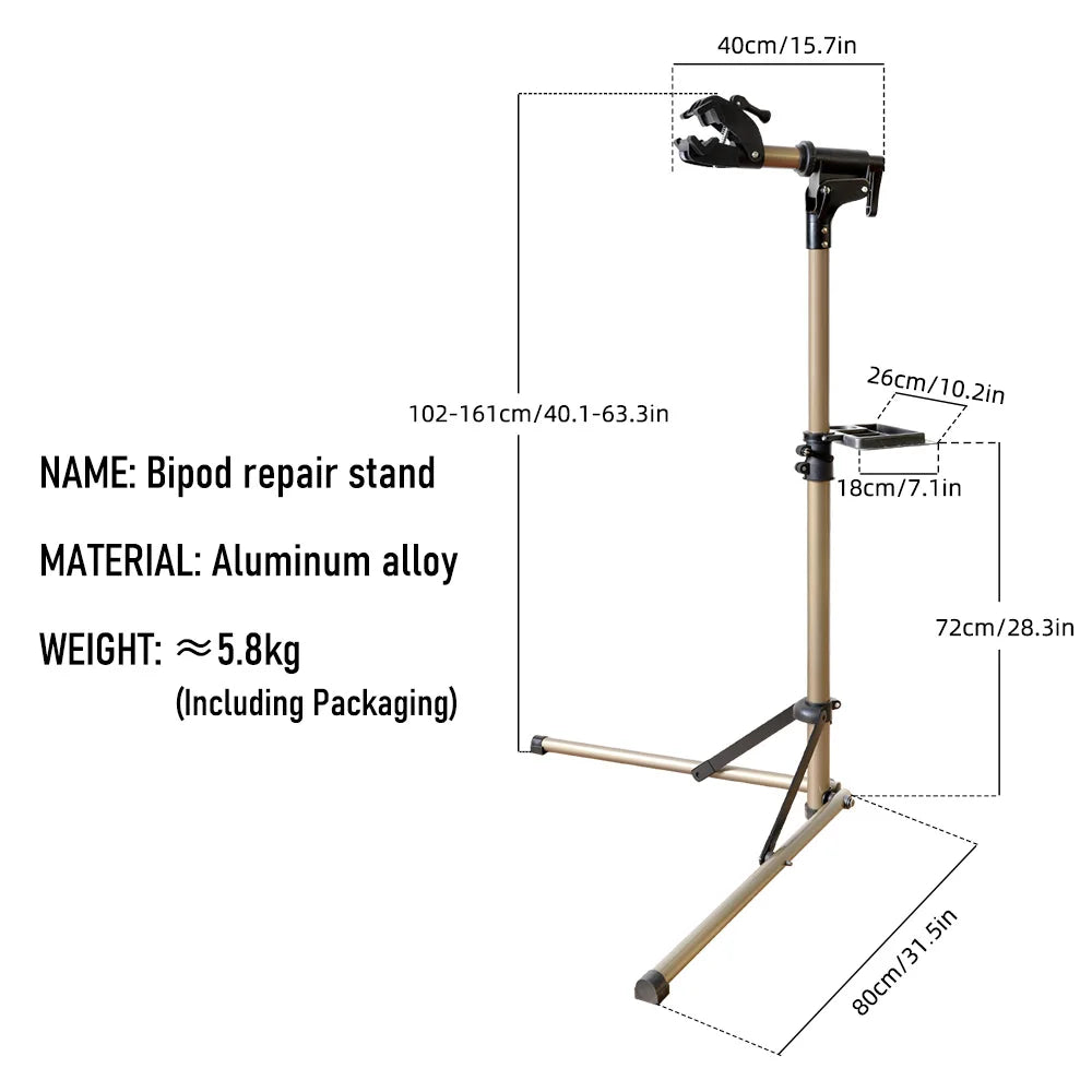 Adjustable Aluminum Bike Repair Stand