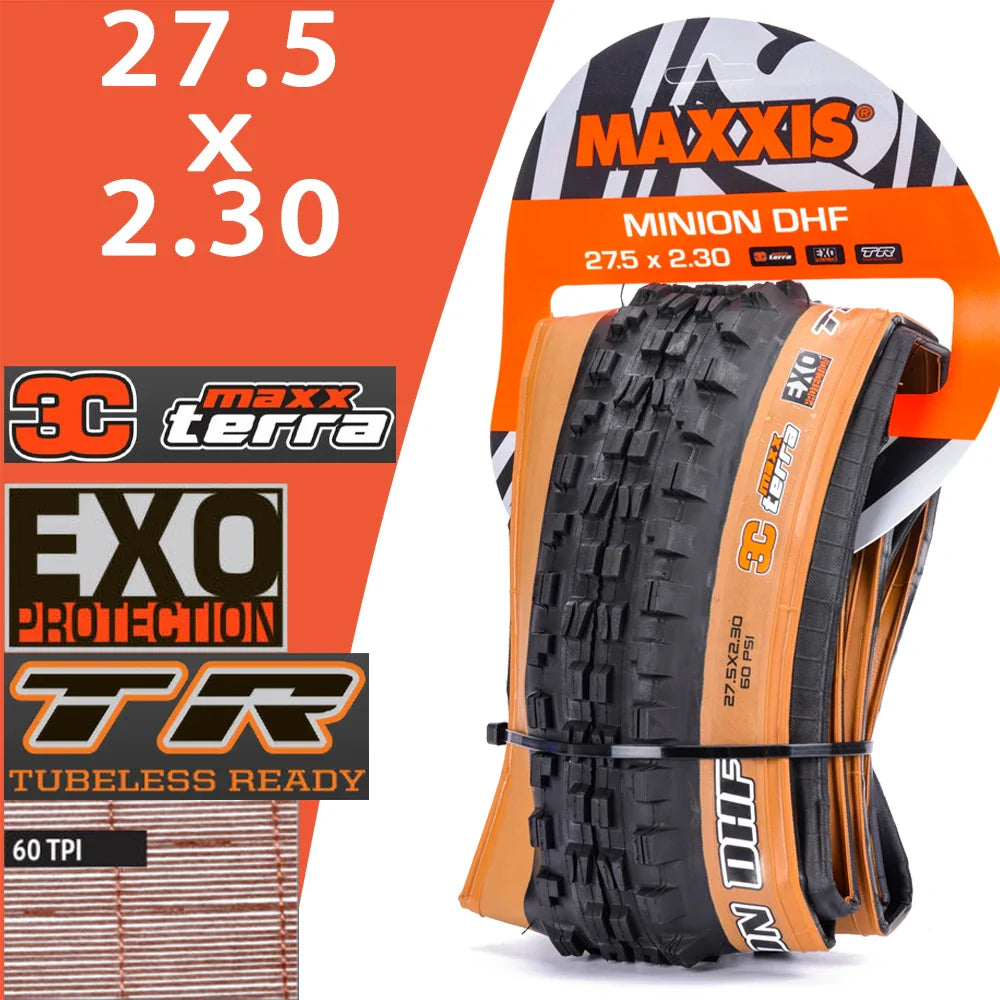 maxxis minion dhf mtb bicycle tire