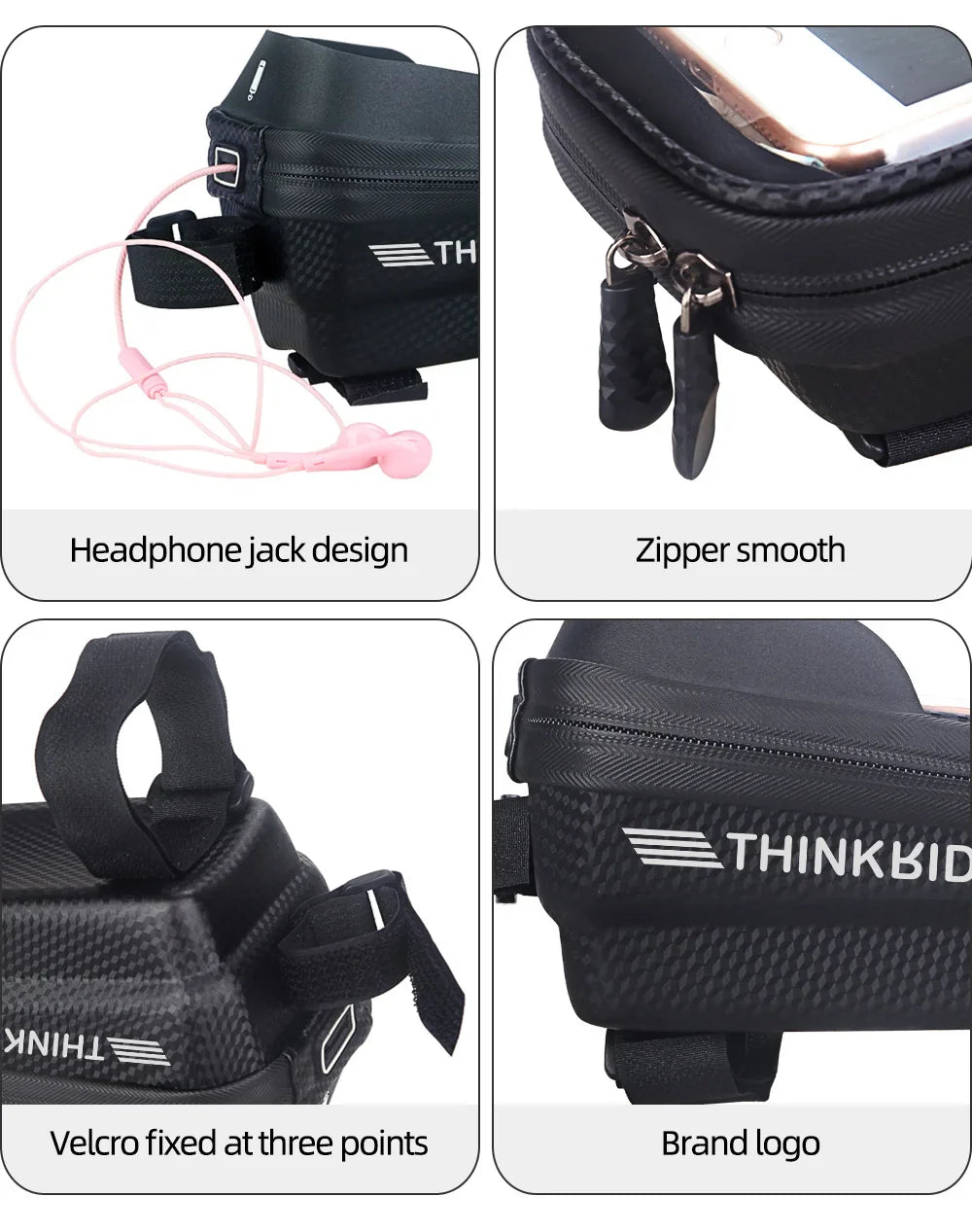 ThinkRider 2L Waterproof Bike Frame Bag