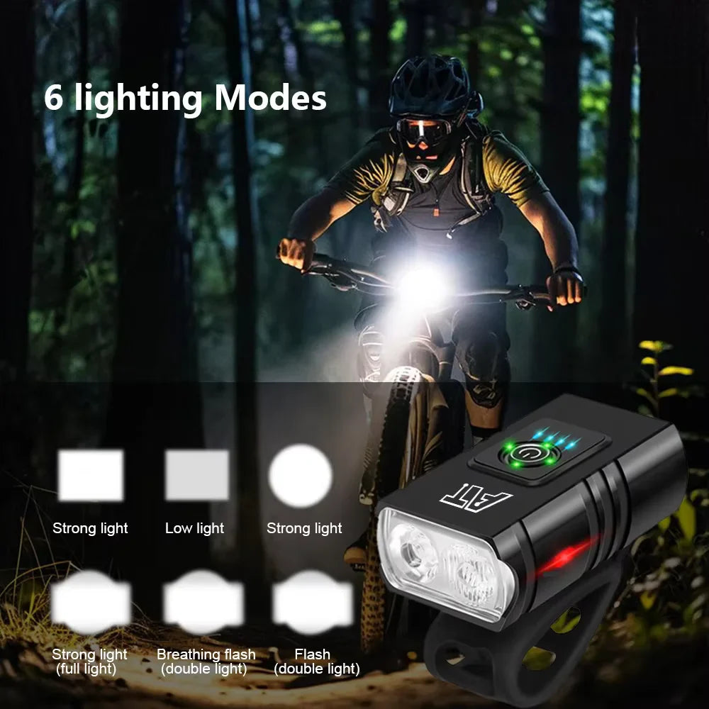 Rechargeable T6 LED Bike Headlight