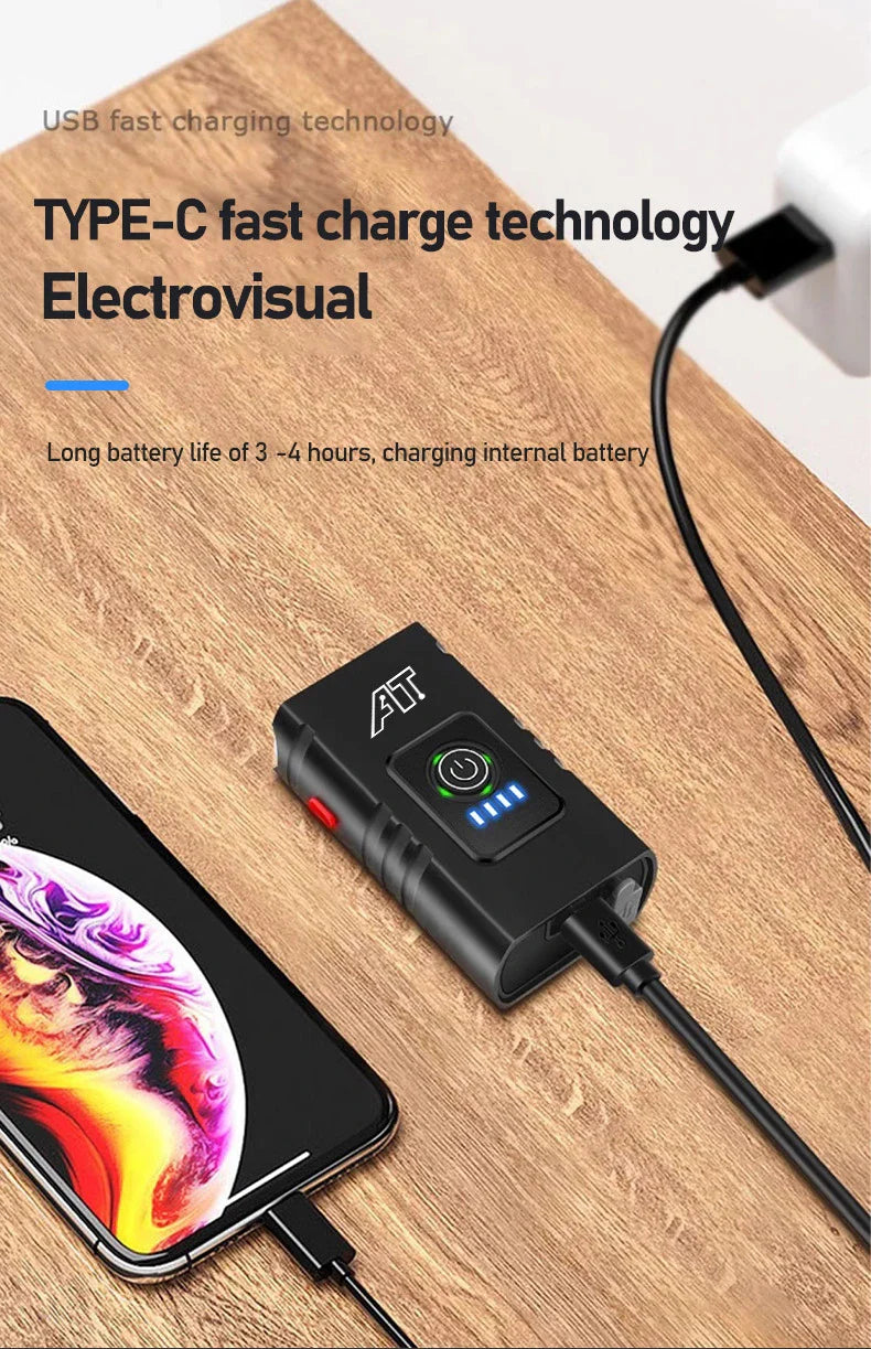 Rechargeable T6 LED Bike Headlight