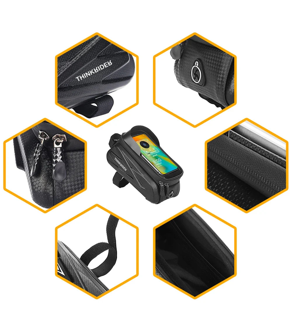 ThinkRider 2L Waterproof Bike Frame Bag