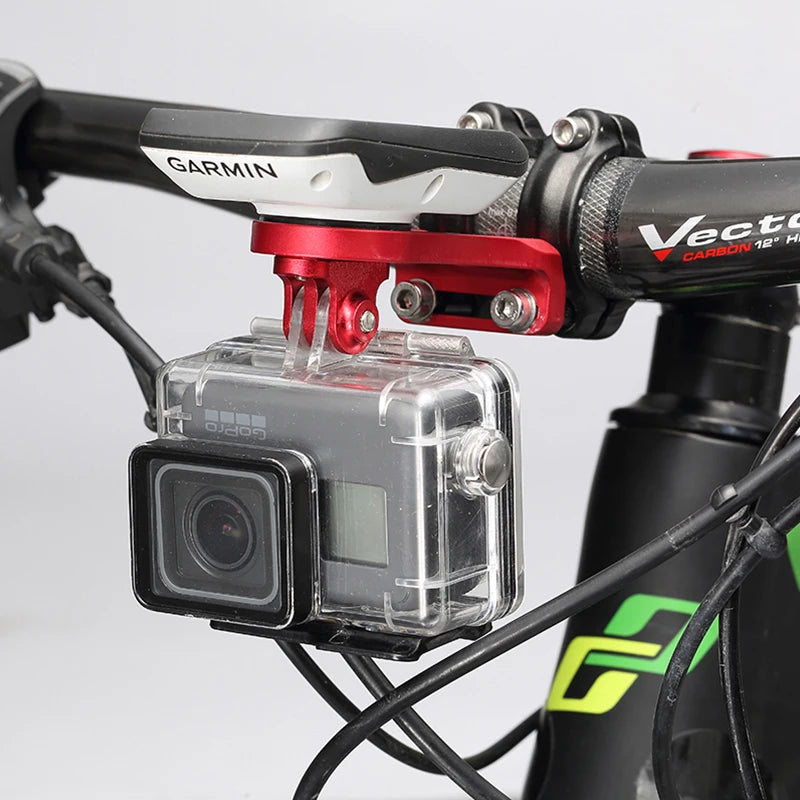 Bike Stem Extension: Aluminum Alloy Computer Mount, GPS