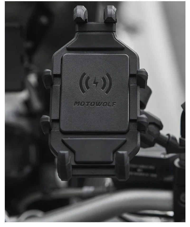 Motorcycle Wireless Charging Phone Holder