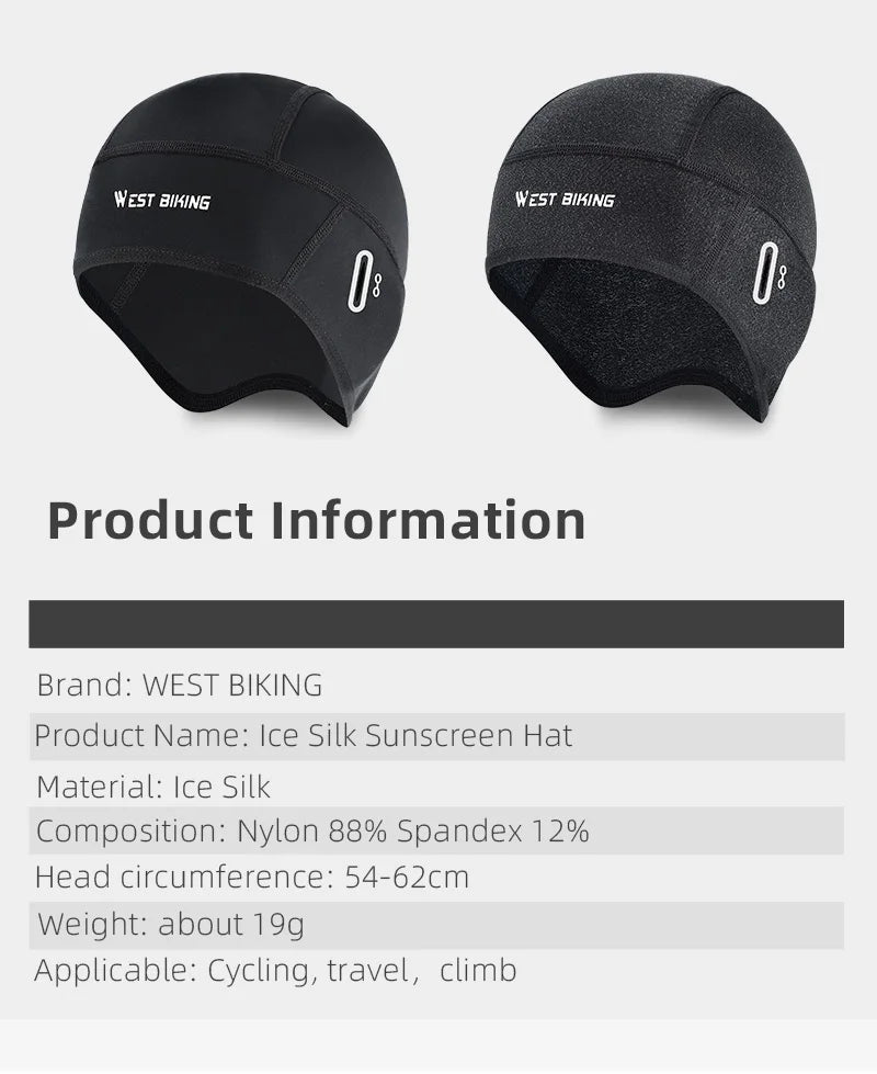 west biking summer cycling cap