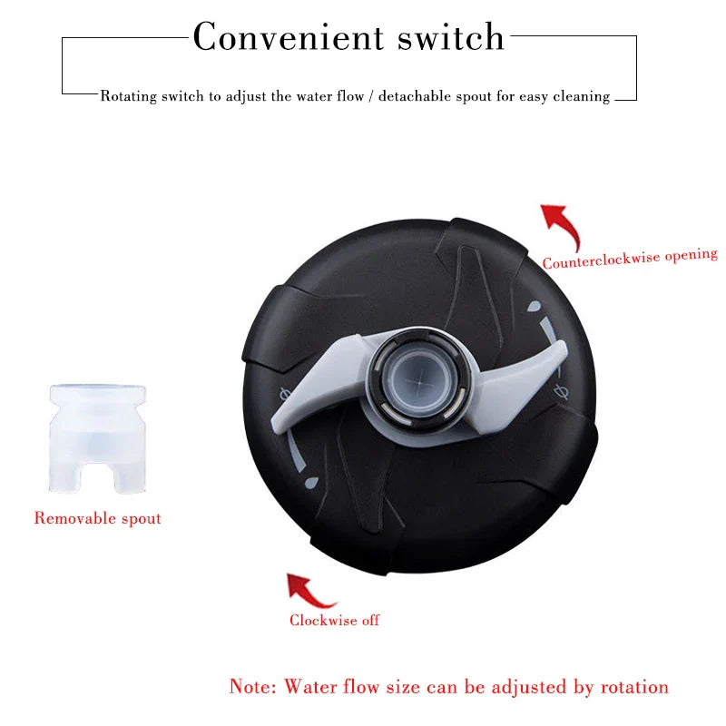 Bolany 600ml Bike Water Bottle