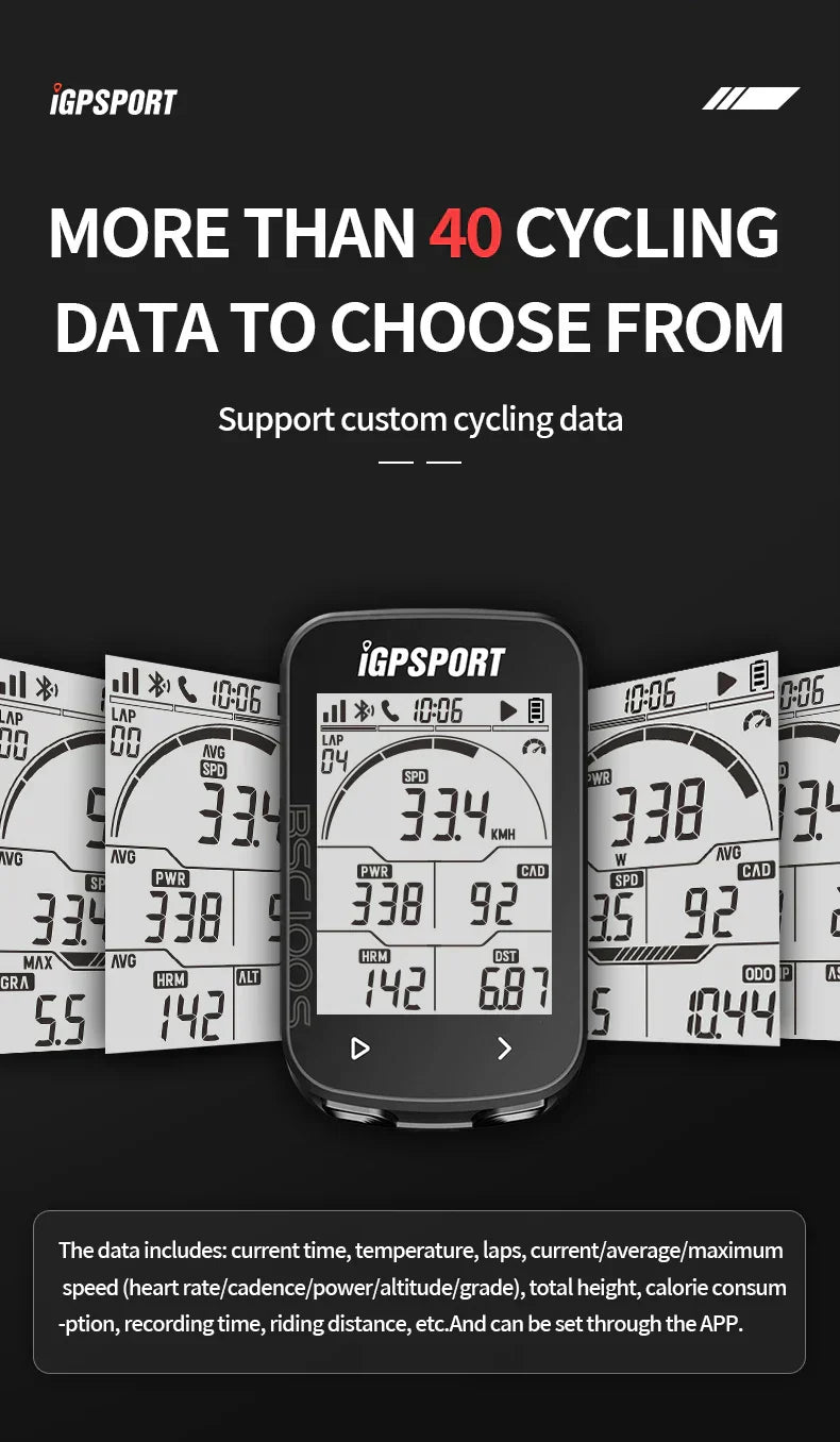 gps bike computer igpsport bsc100s