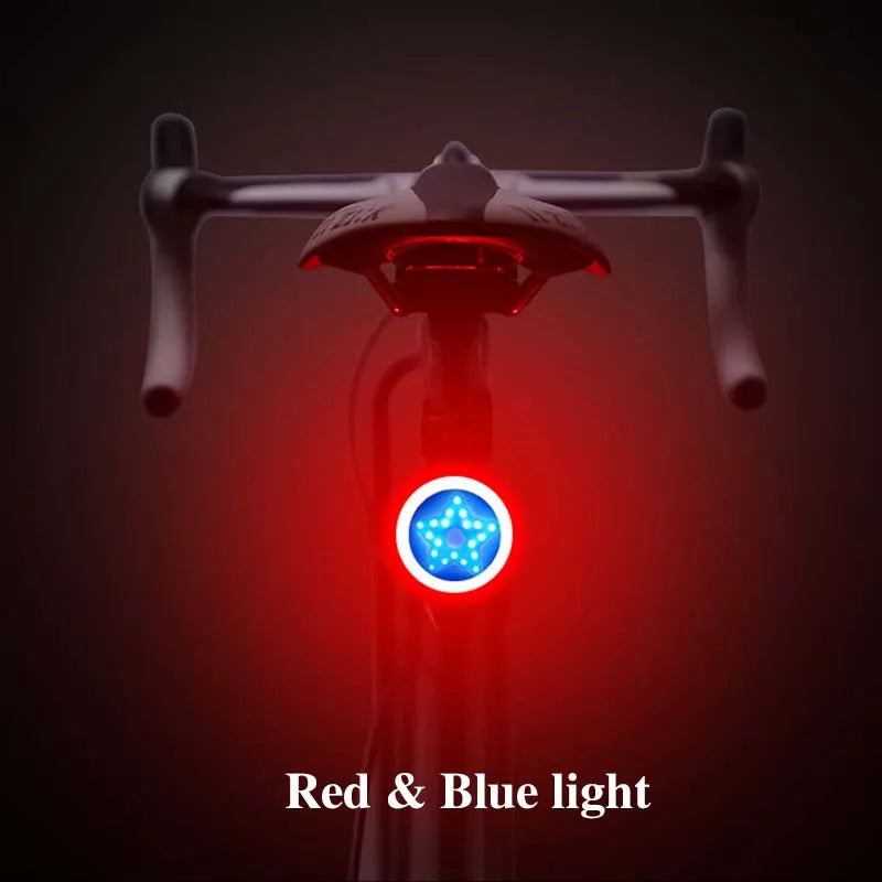 usb rechargeable led bike taillight