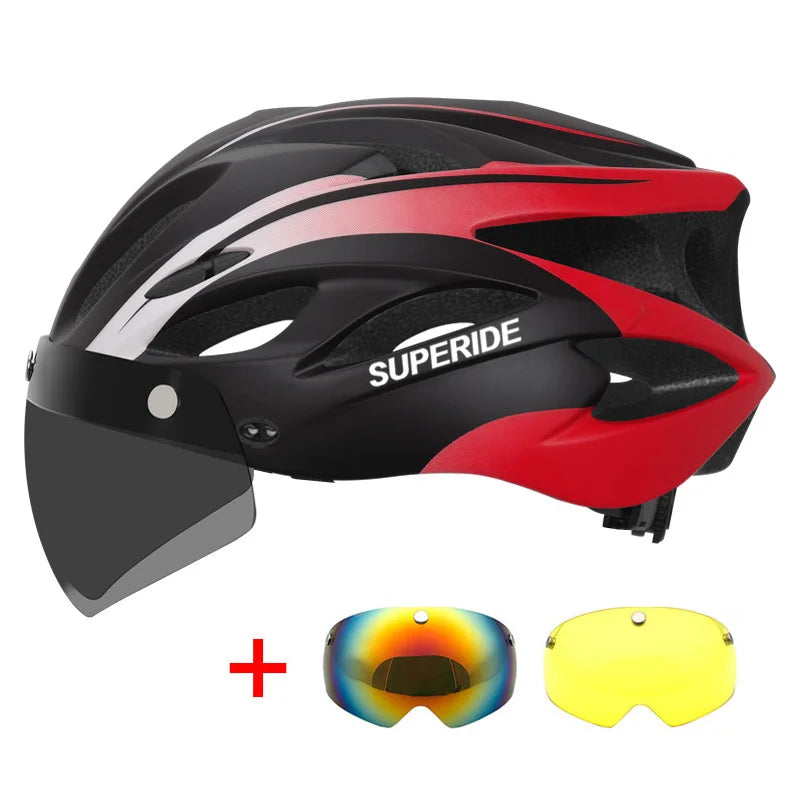 superide rechargeable road bike helmet