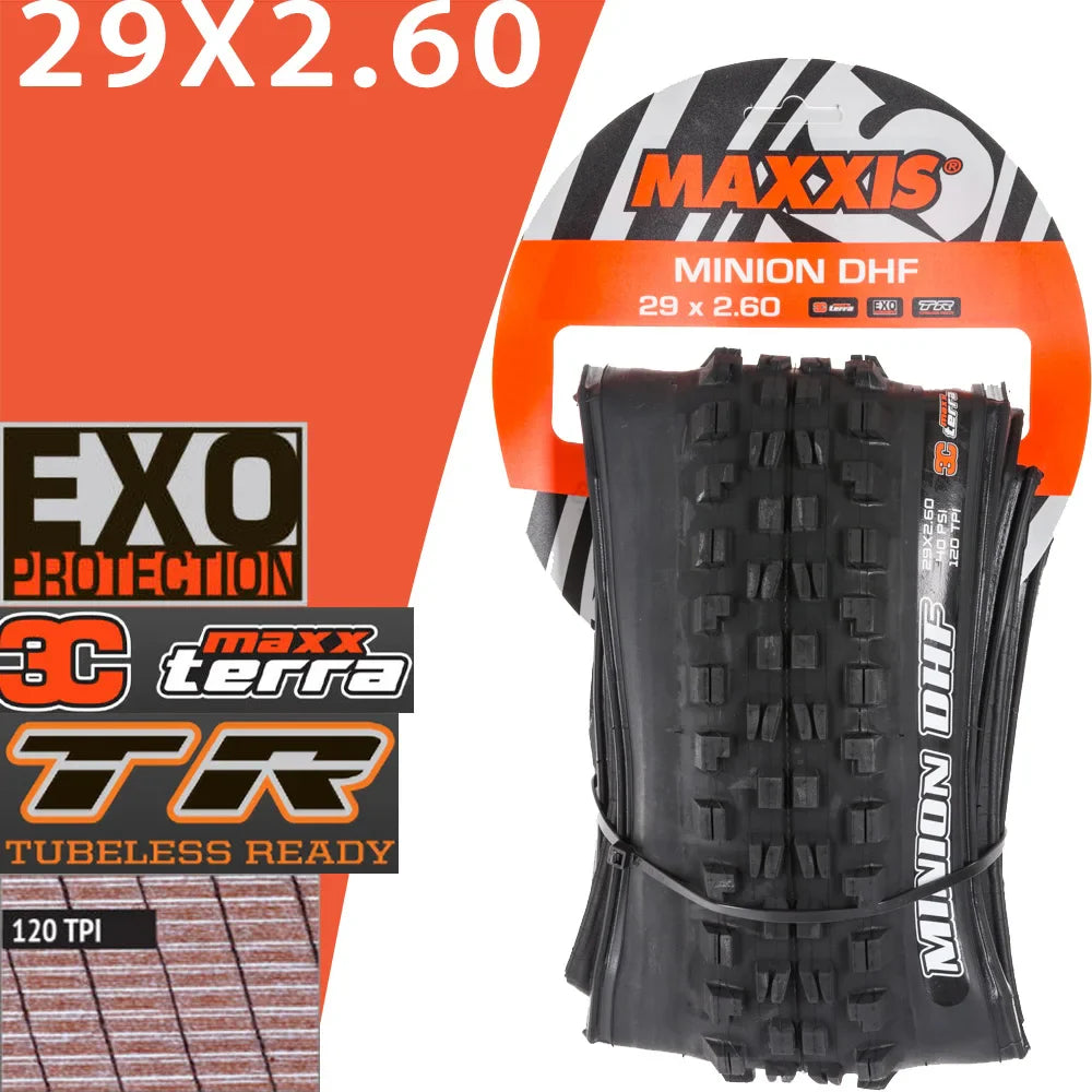 maxxis minion dhf mtb bicycle tire