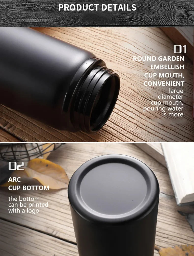 Portable Stainless Steel Water Bottle: Bicycle Riding, Outdoor Sports