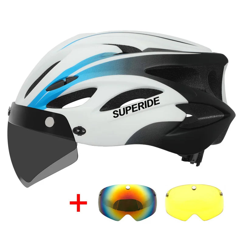 superide rechargeable road bike helmet