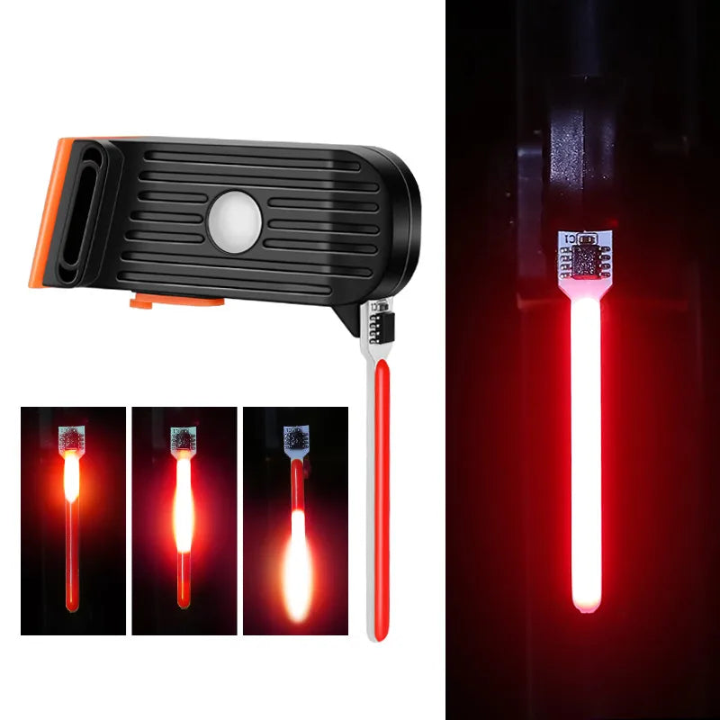usb rechargeable led bike taillight