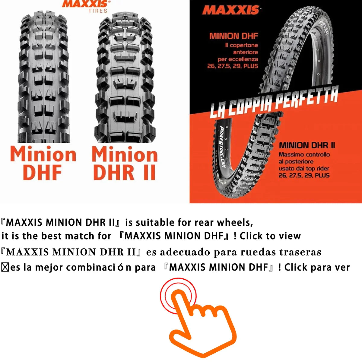 maxxis minion dhf mtb bicycle tire