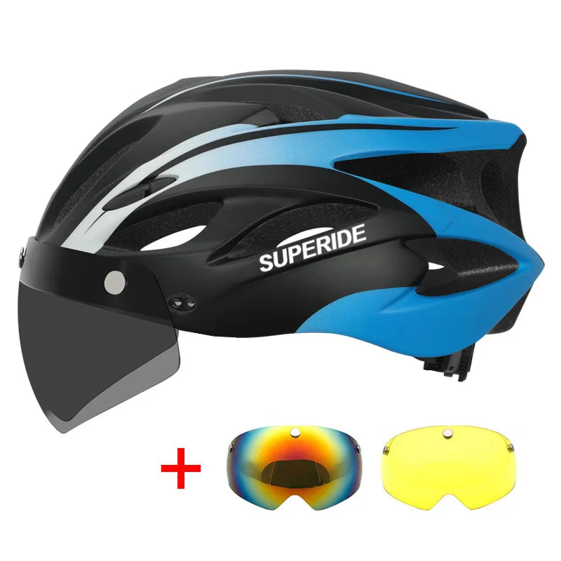 superide rechargeable road bike helmet