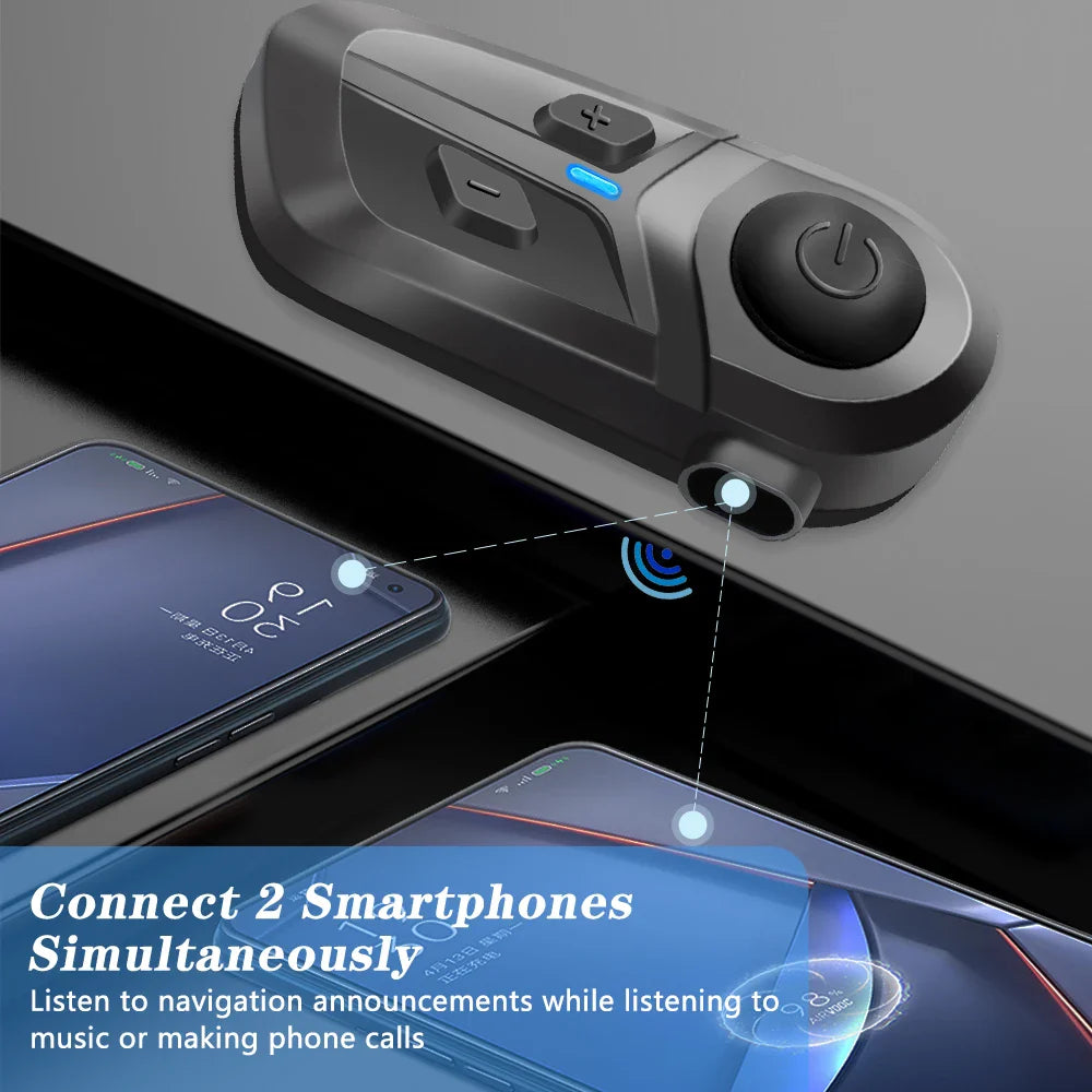 3 Waterproof Helmet Headset