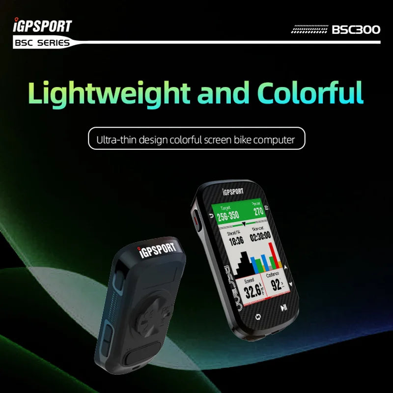 IGPSPORT BSC300 GPS Bike Computer