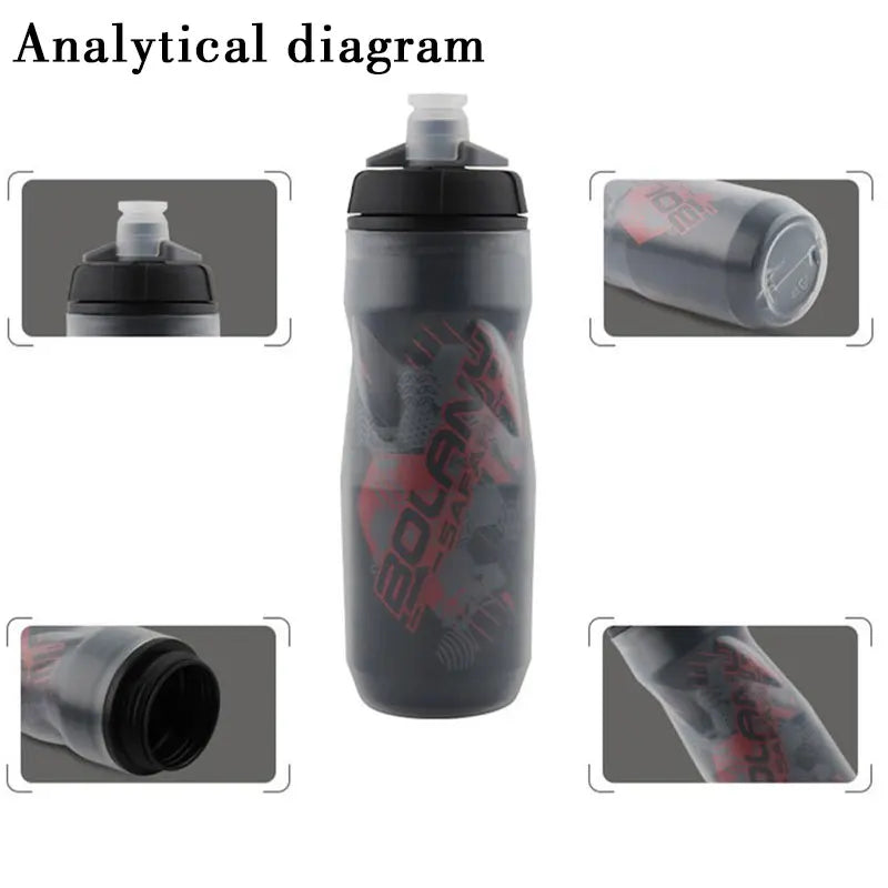 Bolany 600ml Bike Water Bottle