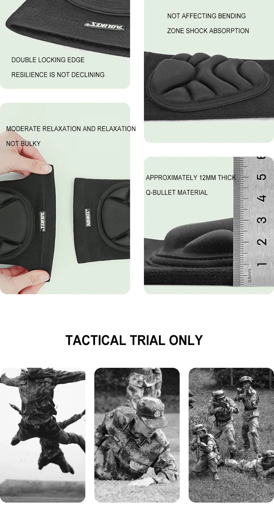 AOLIKES Foam Elbow Pads