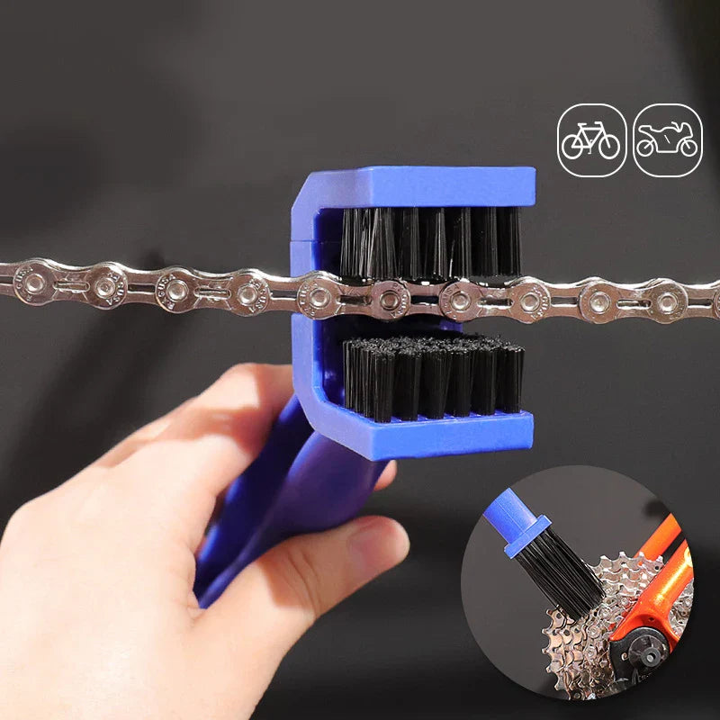 motorcycle chain brush cleaner