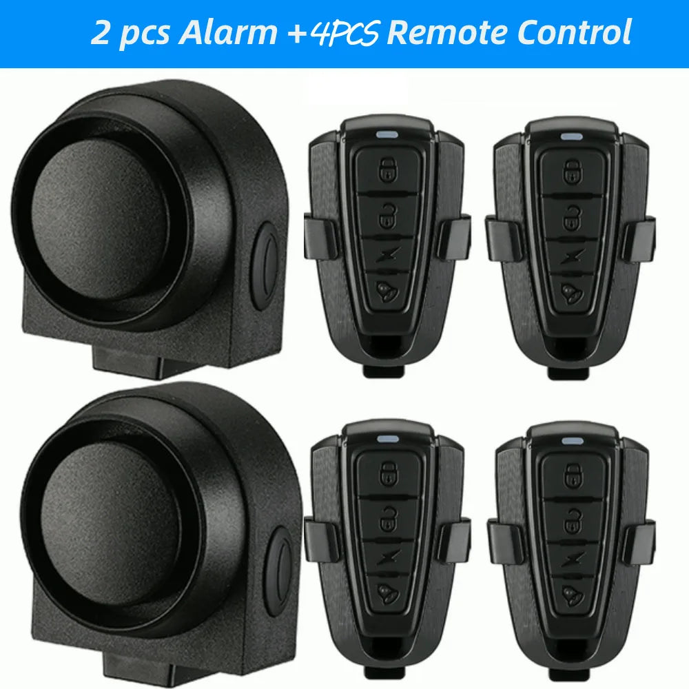 wsdcam bicycle alarm vibration alarm waterproof