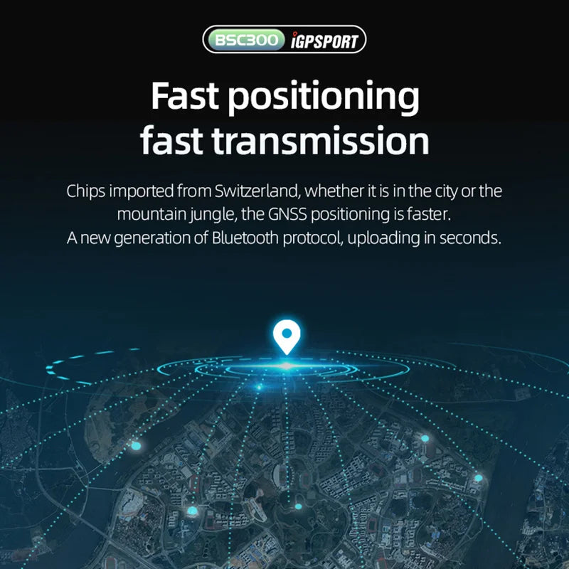 IGPSPORT BSC300 GPS Bike Computer