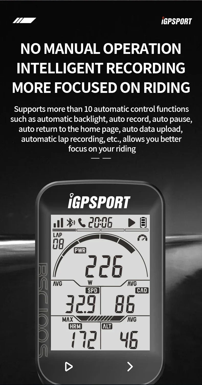 gps bike computer igpsport bsc100s
