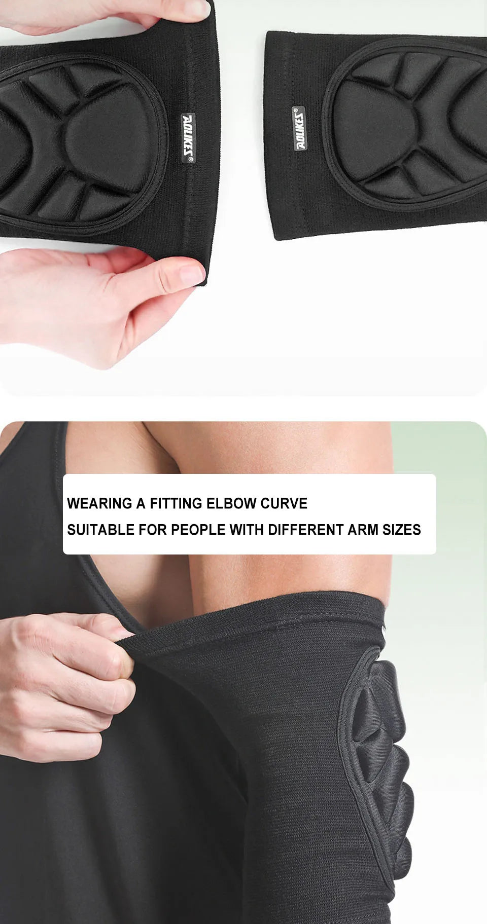 AOLIKES Foam Elbow Pads