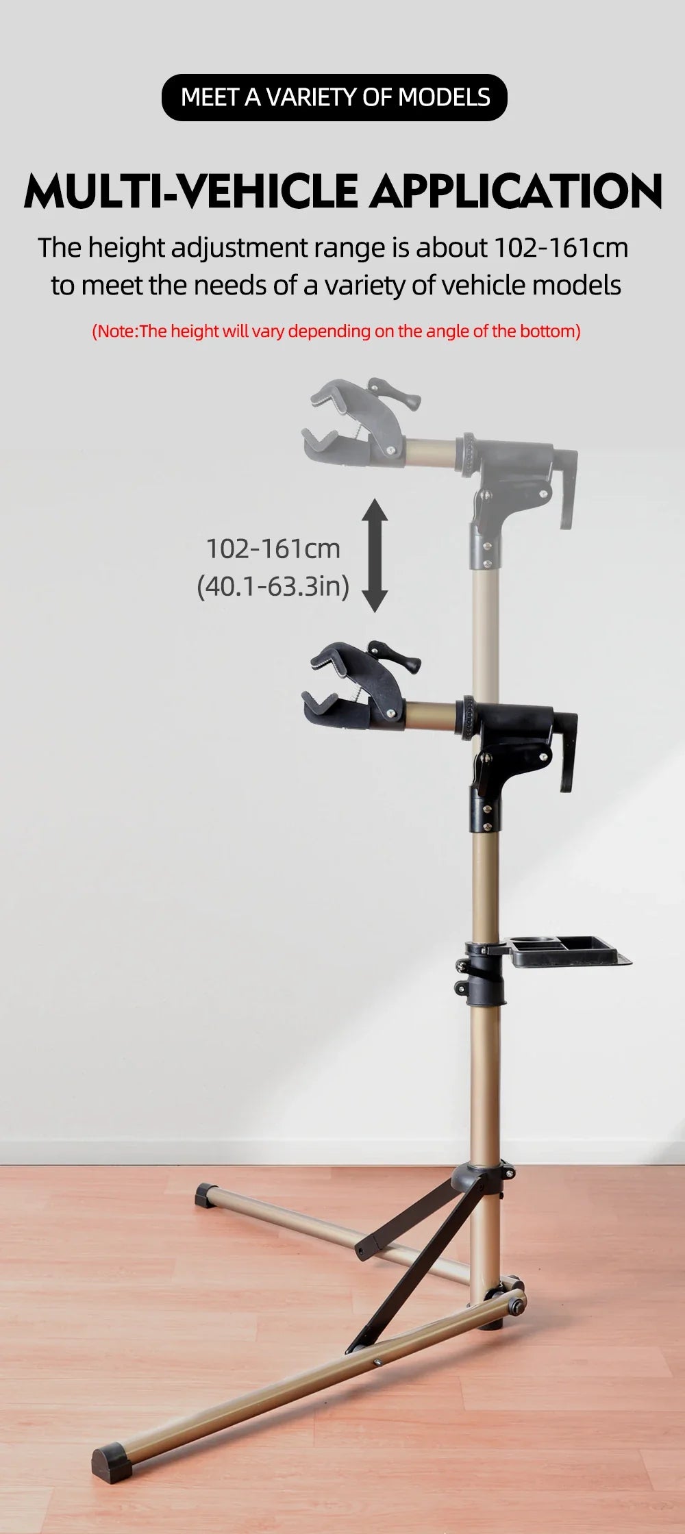 Adjustable Aluminum Bike Repair Stand