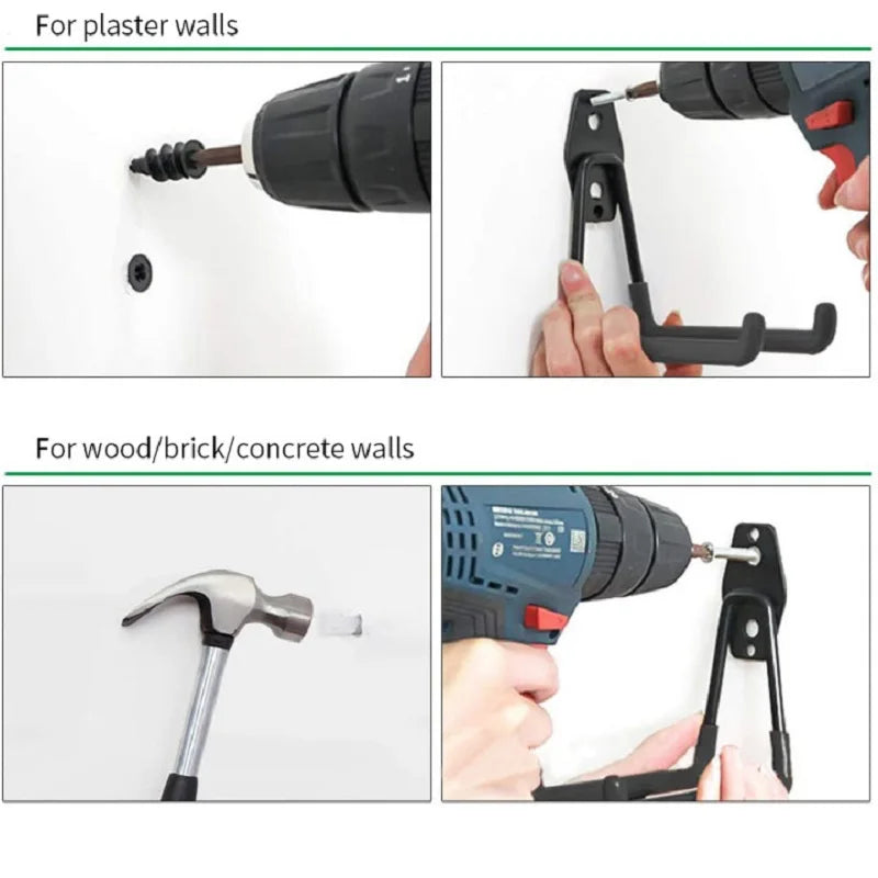 bicycle wall mount hook stand