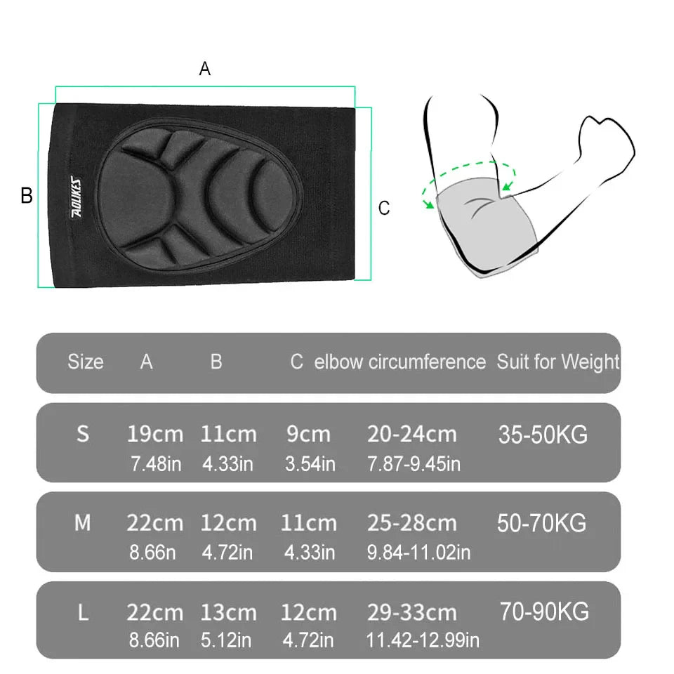 AOLIKES Foam Elbow Pads