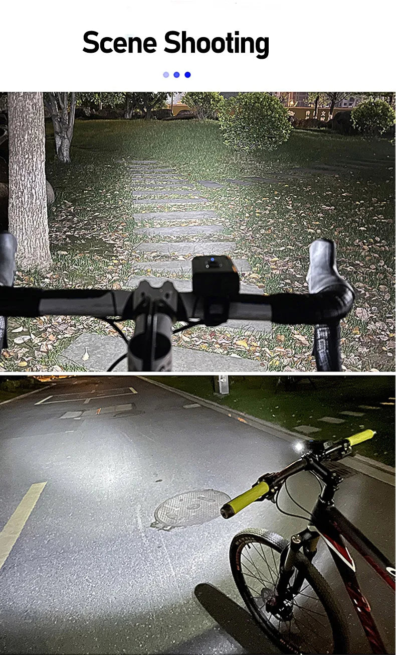 Rechargeable T6 LED Bike Headlight