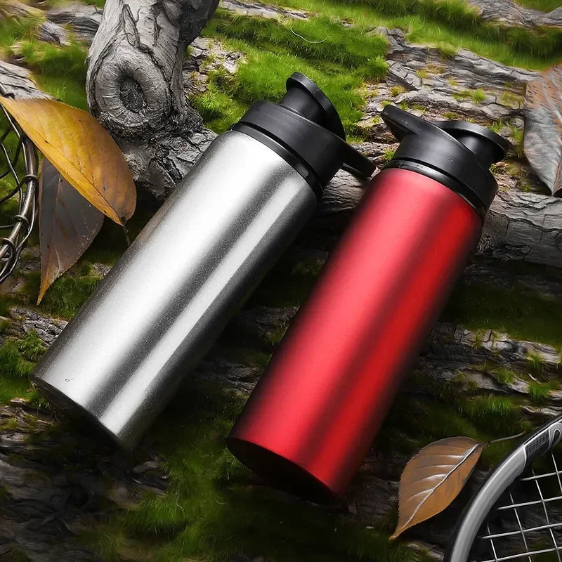 Portable Stainless Steel Water Bottle: Bicycle Riding, Outdoor Sports