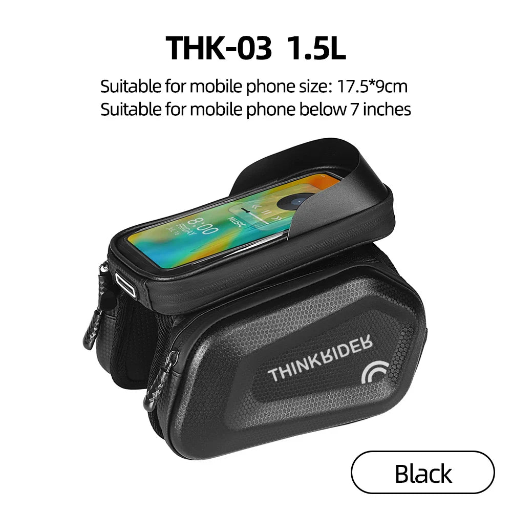 ThinkRider 2L Waterproof Bike Frame Bag