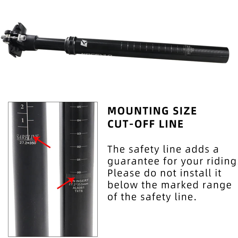 KOCEVLO Seatpost Suspension Dropper