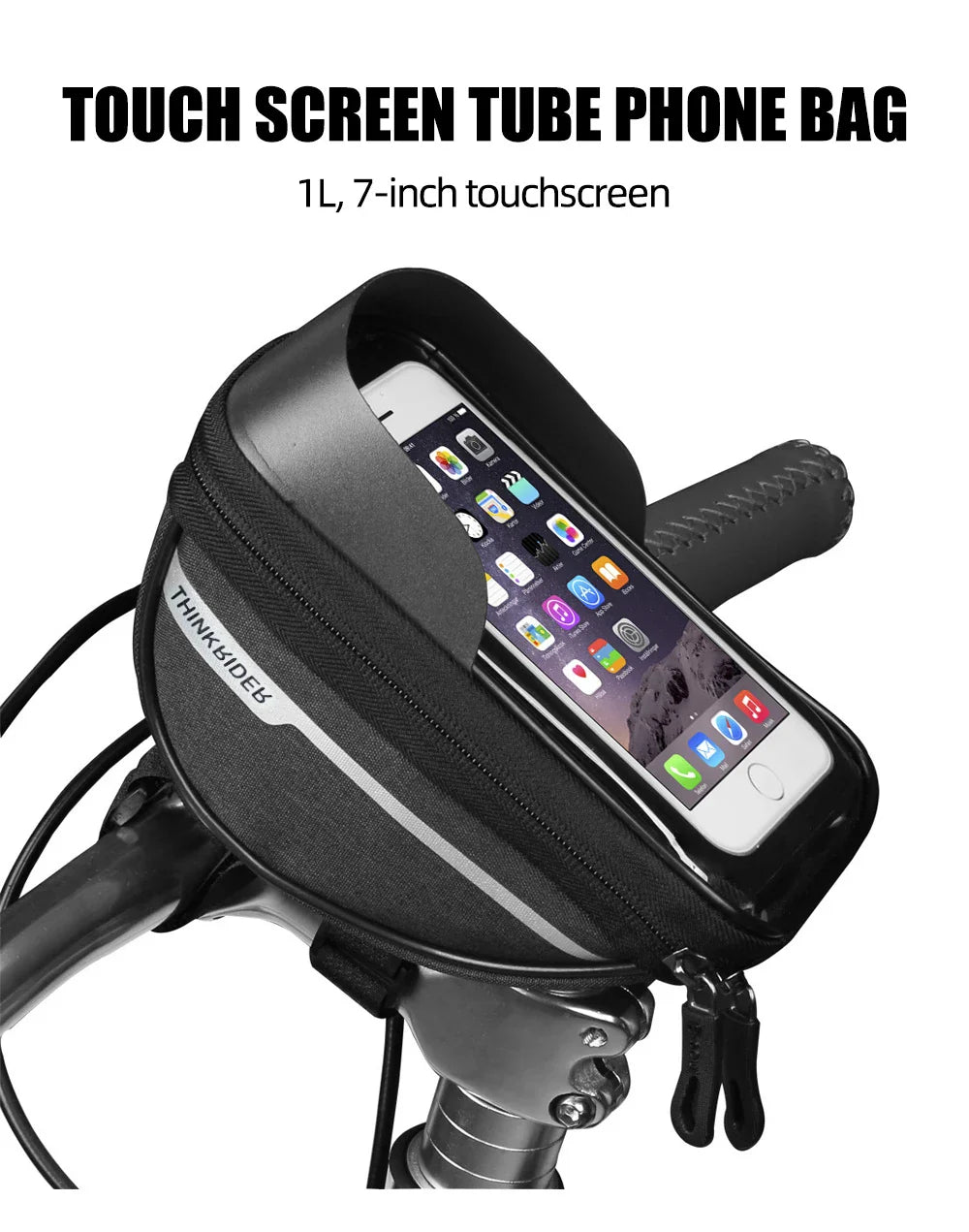 ThinkRider 2L Waterproof Bike Frame Bag