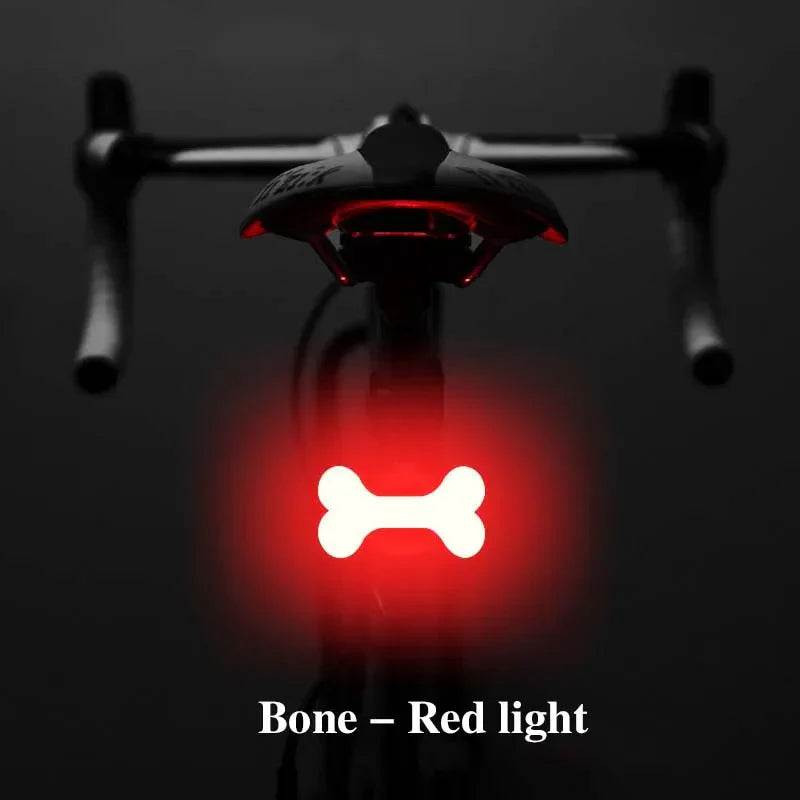 usb rechargeable led bike taillight