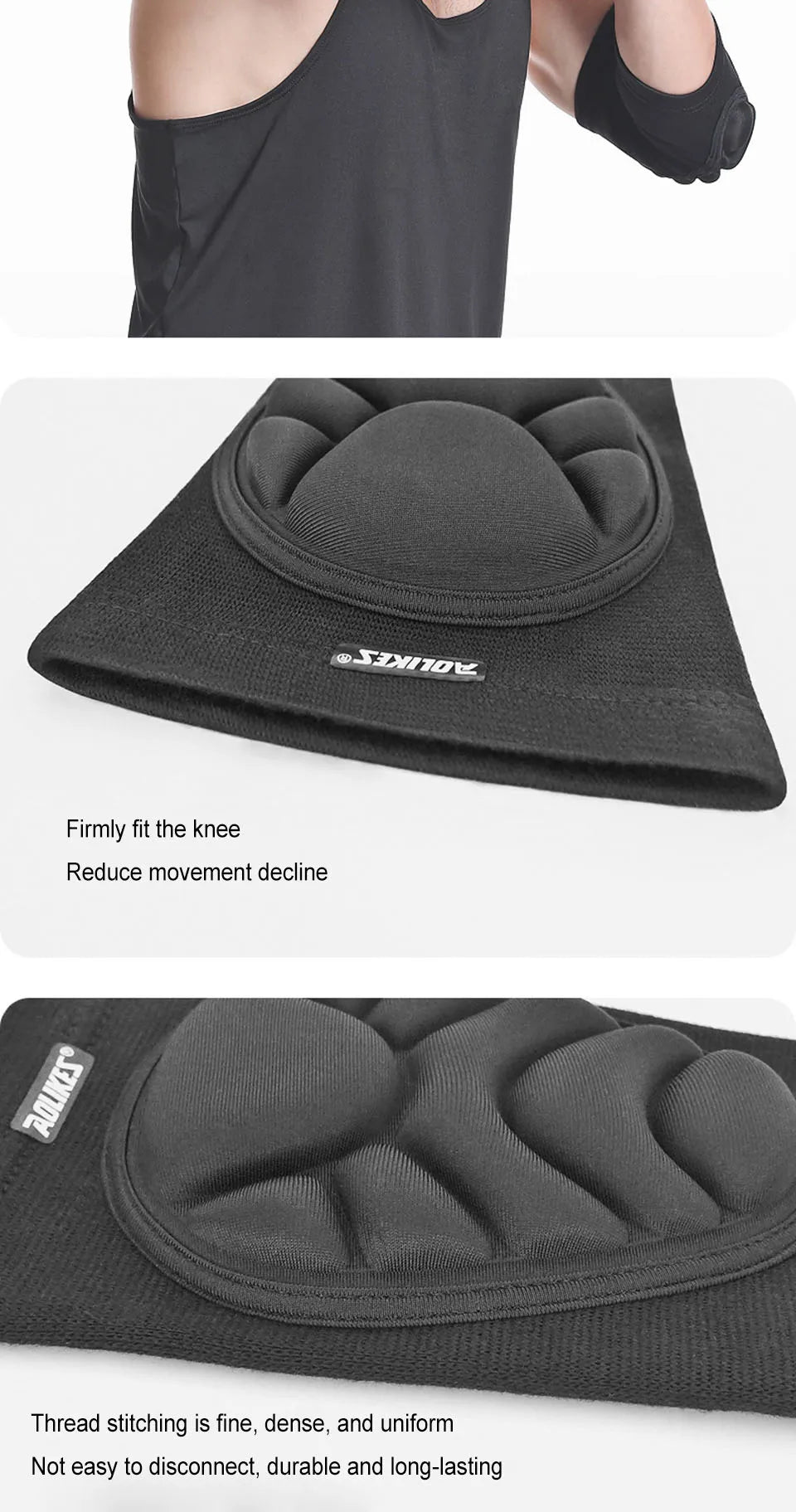 AOLIKES Foam Elbow Pads