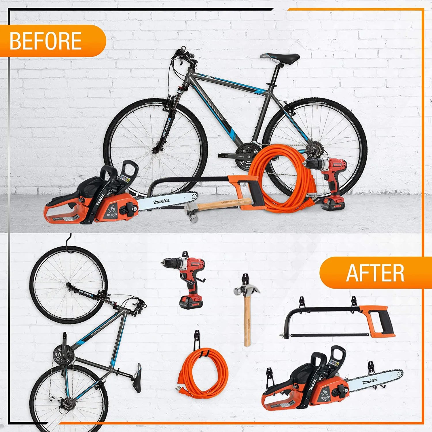 bicycle wall mount hook stand