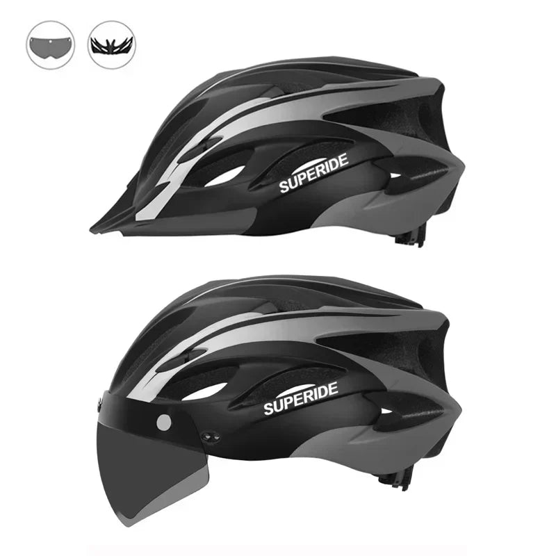 superide rechargeable road bike helmet