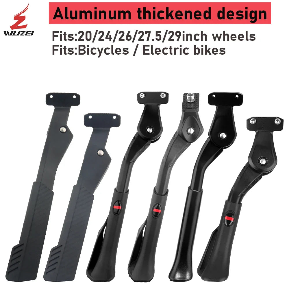 Adjustable Aluminum Bicycle Kickstand