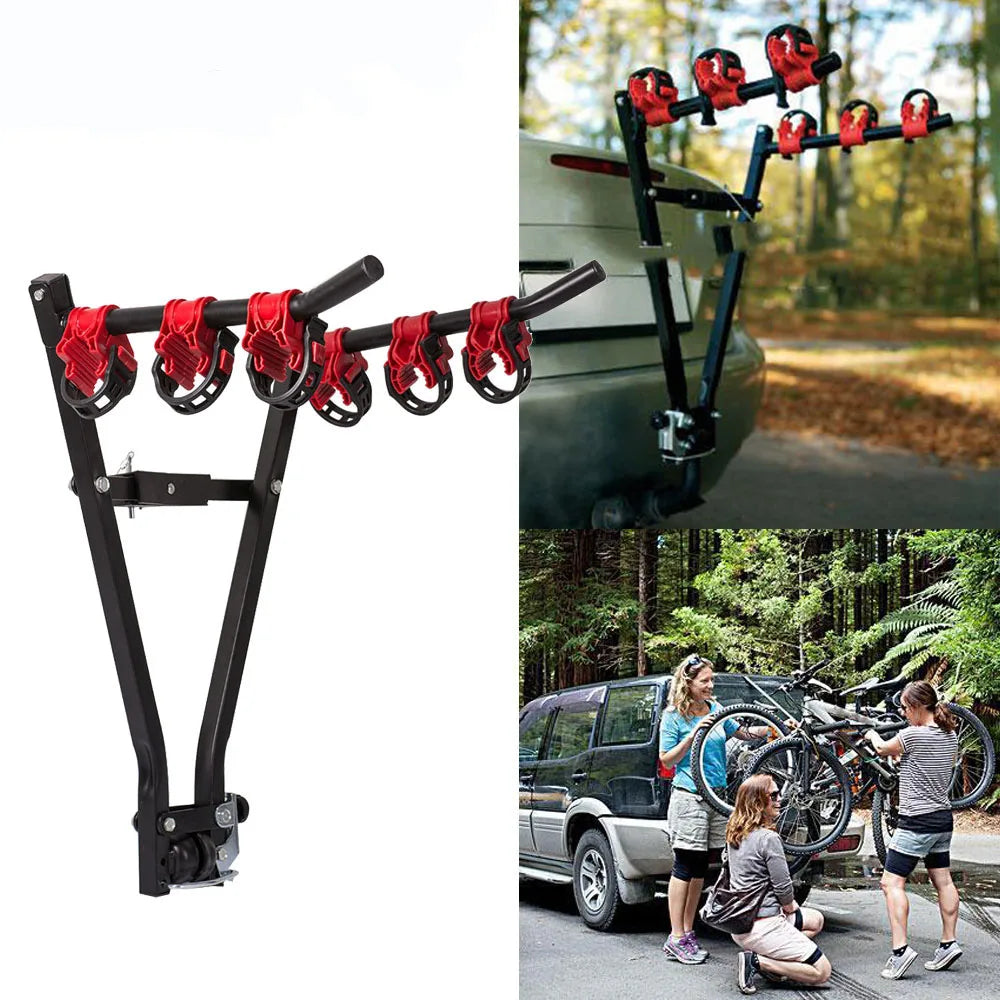 Foldable Car Rear Bicycle Rack