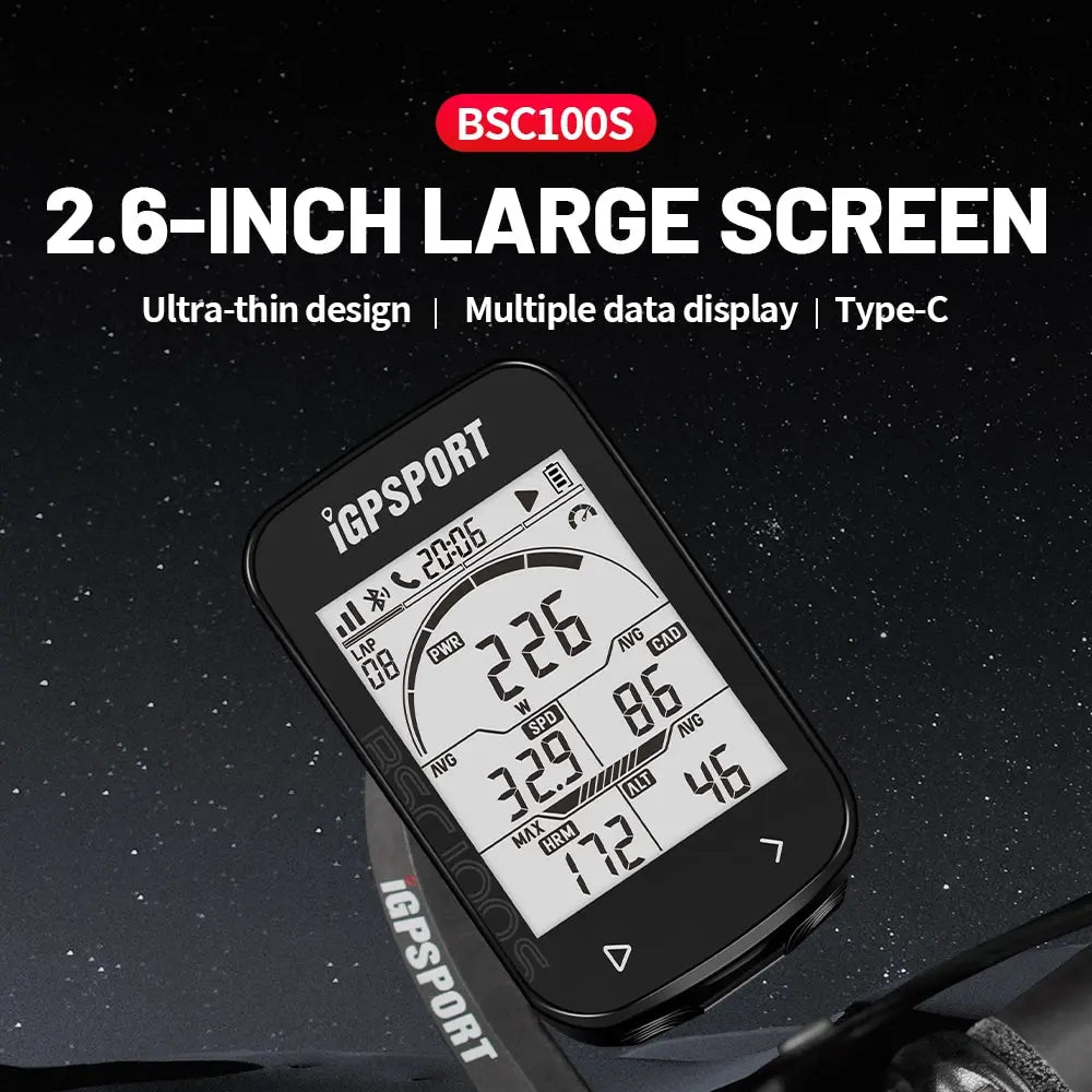 gps bike computer igpsport bsc100s